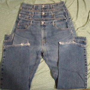Lot of Three LEVI'S 517 Jeans